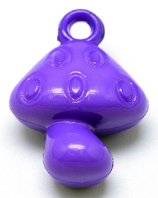 Mushroom Pendant (Opaque or Transparent)