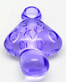 Mushroom Pendant (Opaque or Transparent)