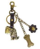 Dog - Metal Charming Keychain