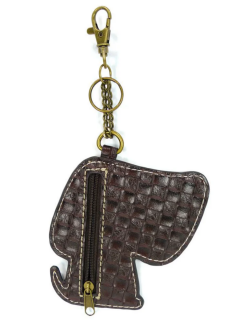 Toffy Dog Key Fob Coin Purse by Chala