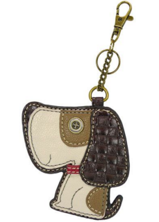 Toffy Dog Key Fob Coin Purse by Chala