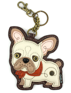 French Bulldog Key Fob Coin Purse by Chala