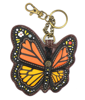 Monarch Key Fob Coin Purse by Chala