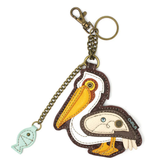 Pelican Key Fob Coin Purse by Chala