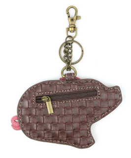 Pig Pink Key Fob Coin Purse by Chala