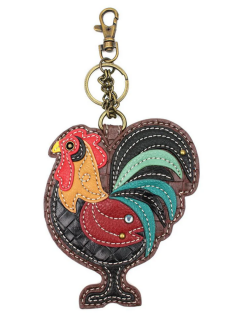 Rooster Key Fob Coin Purse by Chala