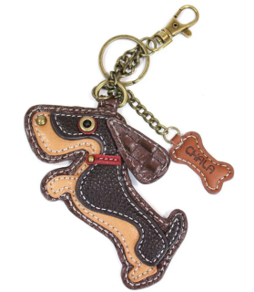 Wiener Dog Key Fob by Chala