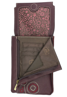 Paw - Criss Cellphone Crossbody - Plum