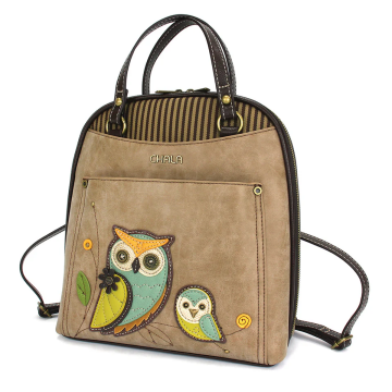 Owl Family Convertible Backpack