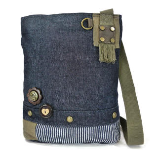 Chala Patch Crossbody - Denim